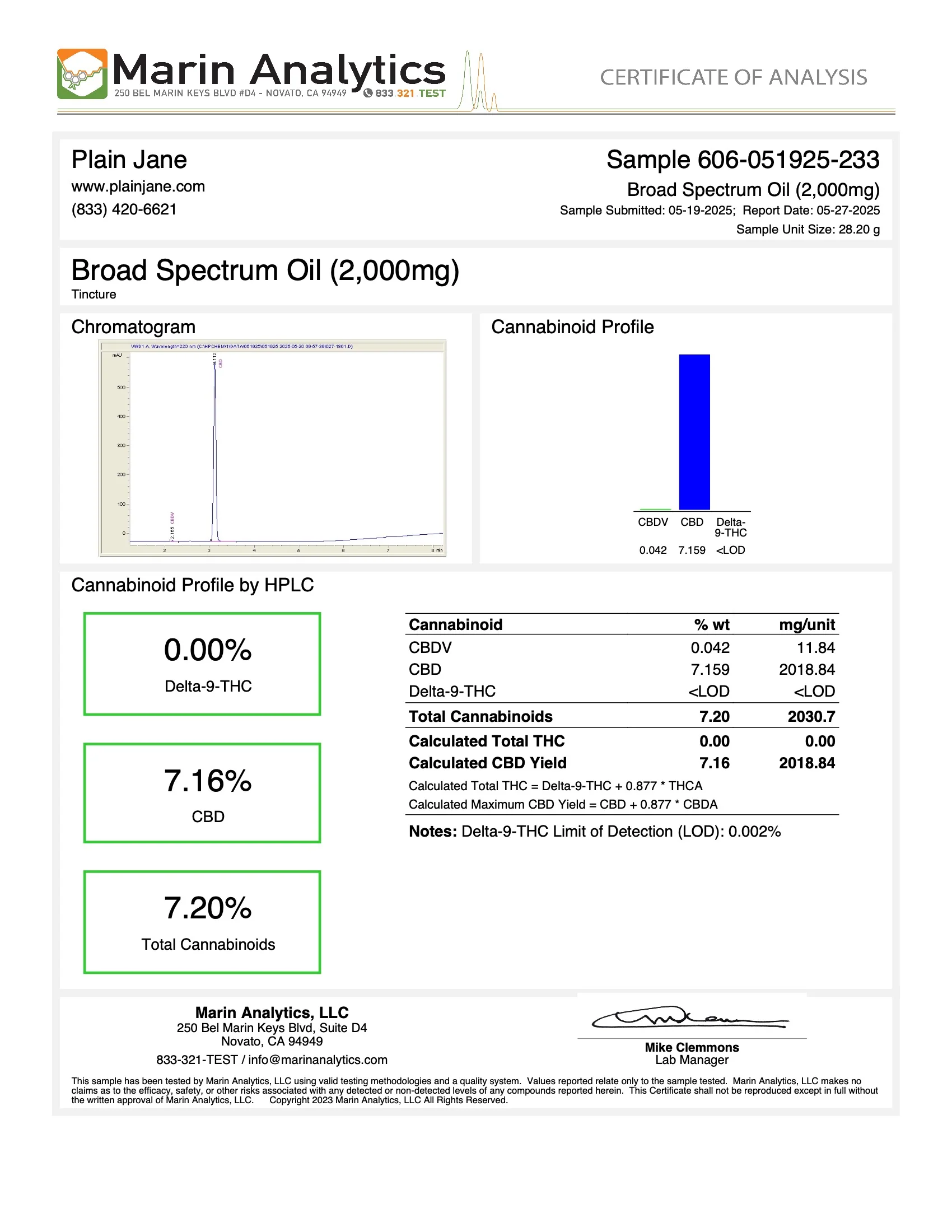 Broad Spectrum CBD Oil - Image 4