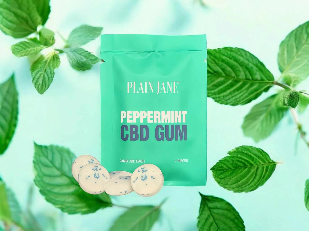 CBD Peppermint Gum - Image 3