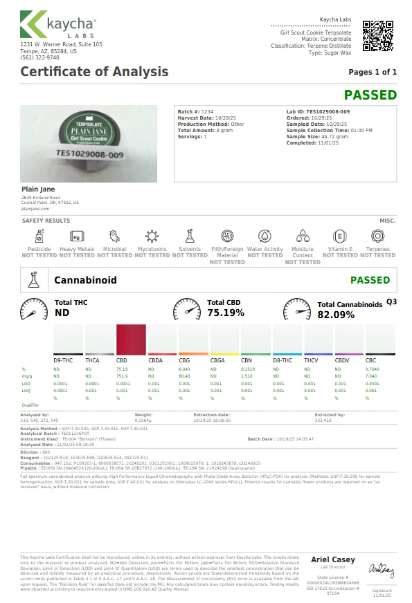 CBD Terpsolate (Isolate) - Image 5